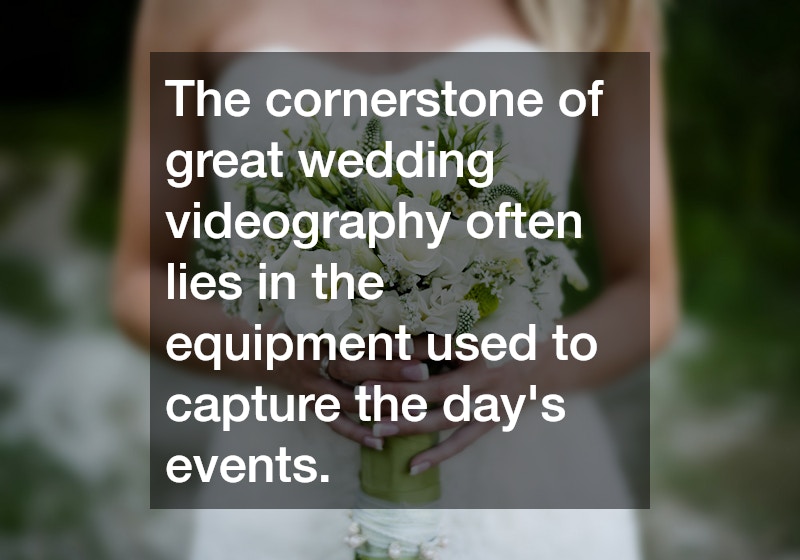 wedding videography